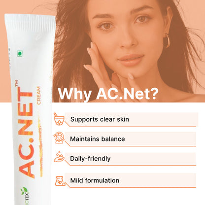Why Biotex AC.NET Cream supports clear skin and daily balance, Curatio Health Malaysia