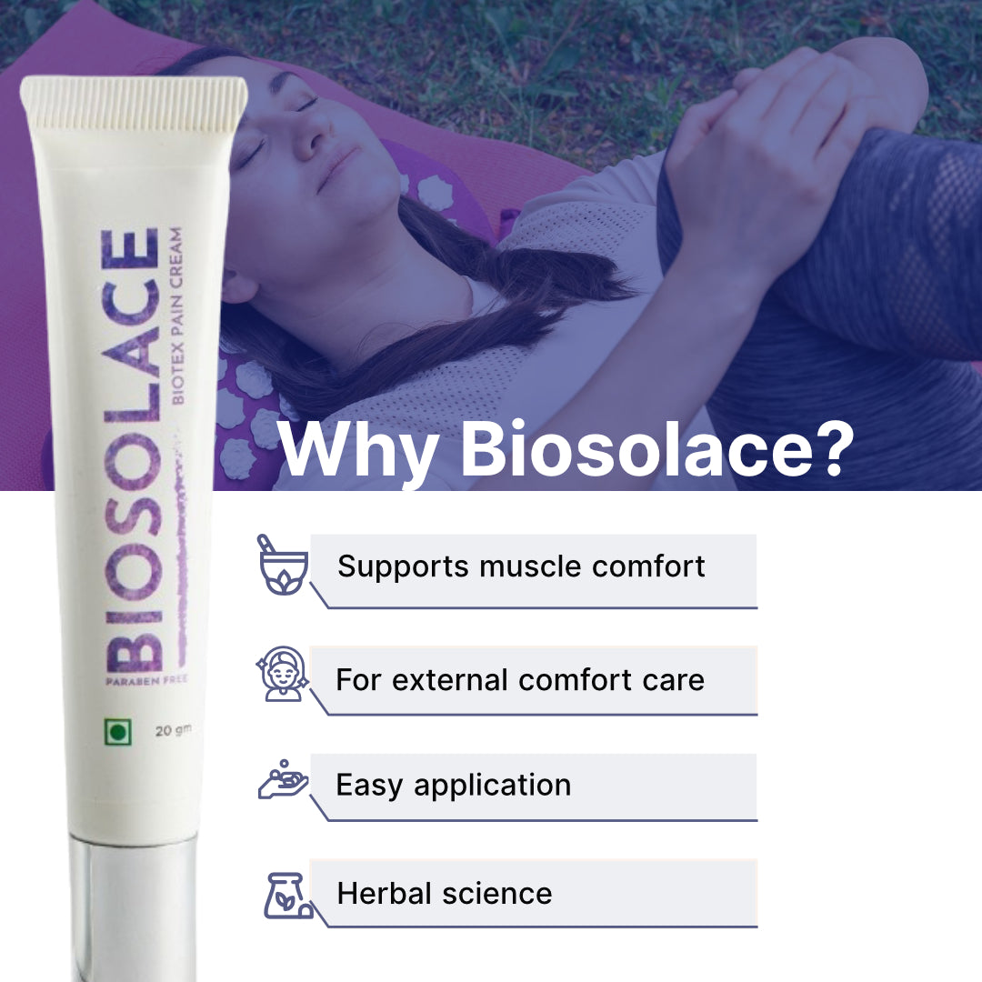Daily comfort care with Biotex BIOSOLACE Cream, Curatio Health Malaysia