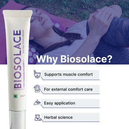 Daily comfort care with Biotex BIOSOLACE Cream, Curatio Health Malaysia