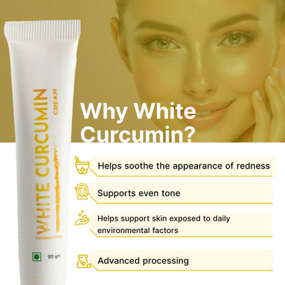 Even-tone support with Biotex White Curcumin Cream, Curatio Health Malaysia