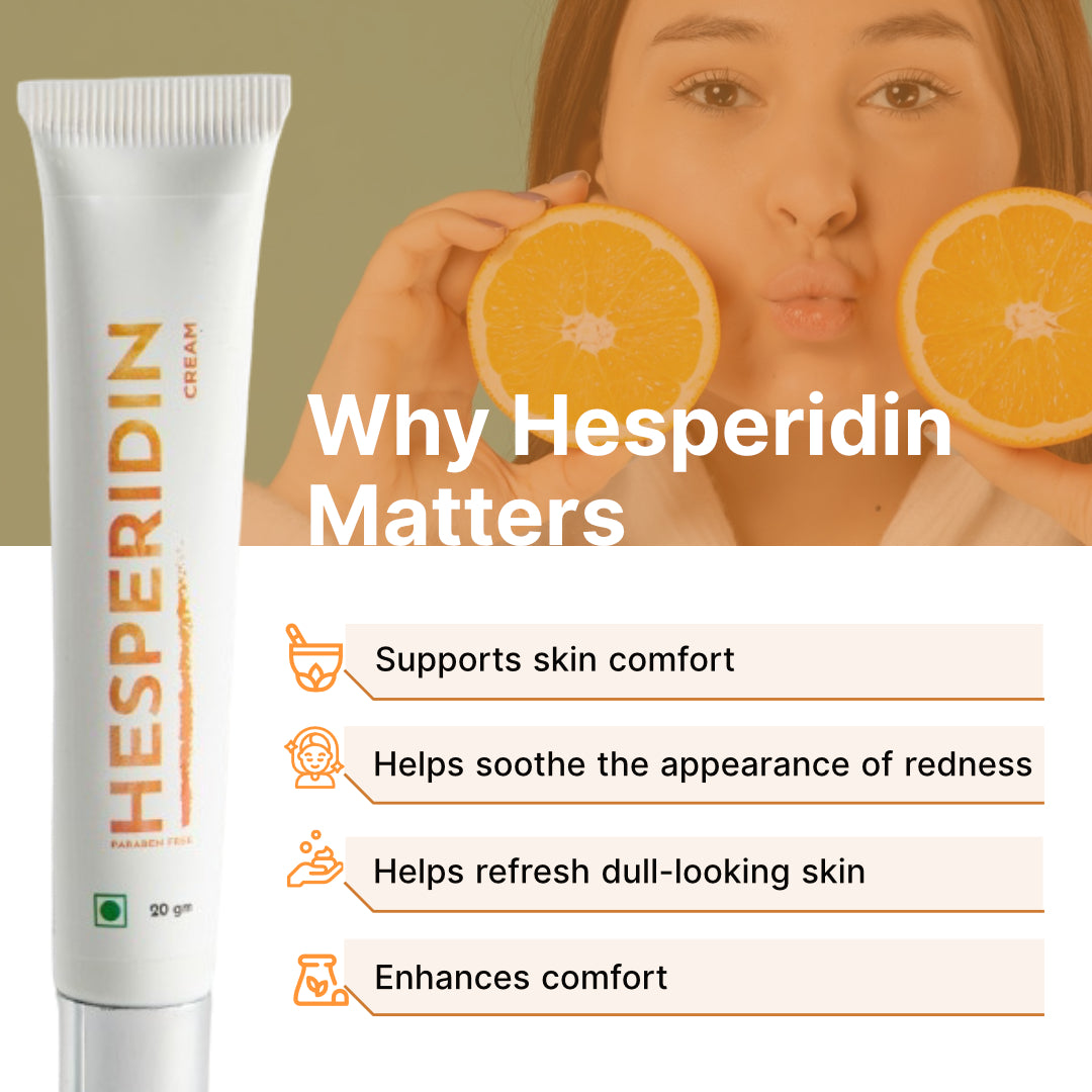 Biotex HESPERIDIN Cream for skin vitality and an even tone, Curatio Health Malaysia