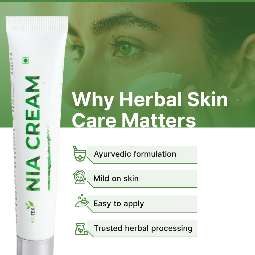 Daily herbal skin care with Biotex NIA Cream, Curatio Health Malaysia