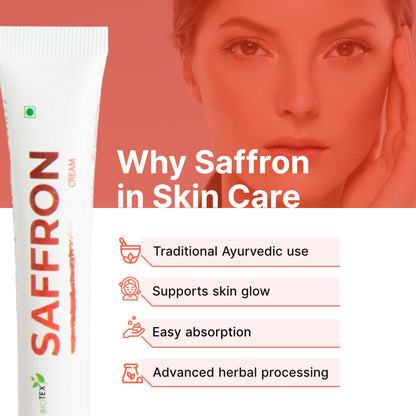 Radiant skin care with Biotex Premium Saffron Cream, Curatio Health Malaysia