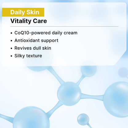 Antioxidant face care with Biotex CoQ10 Cream, Curatio Health Malaysia