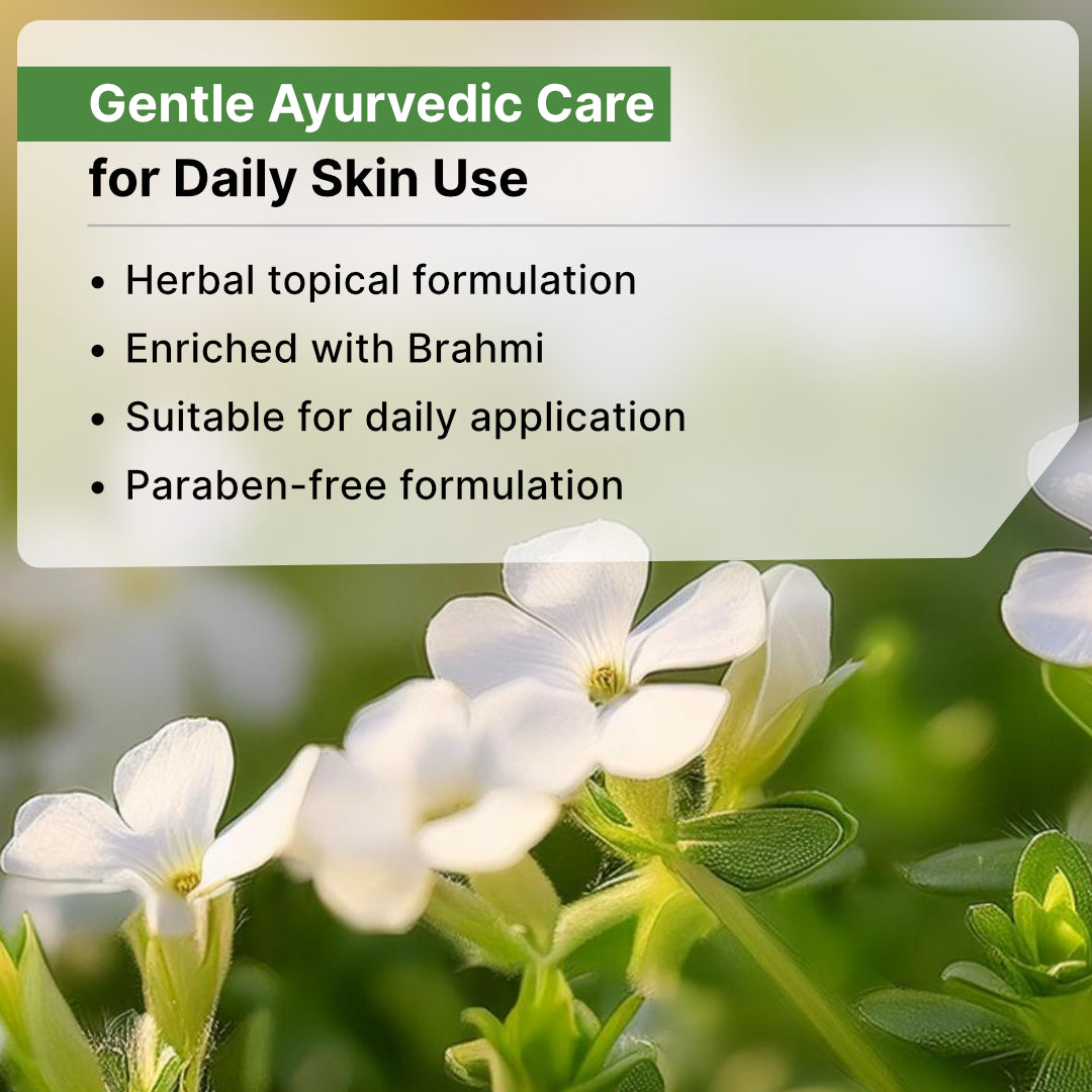 Brahmi face care with Biotex NIA Cream, Curatio Health Malaysia