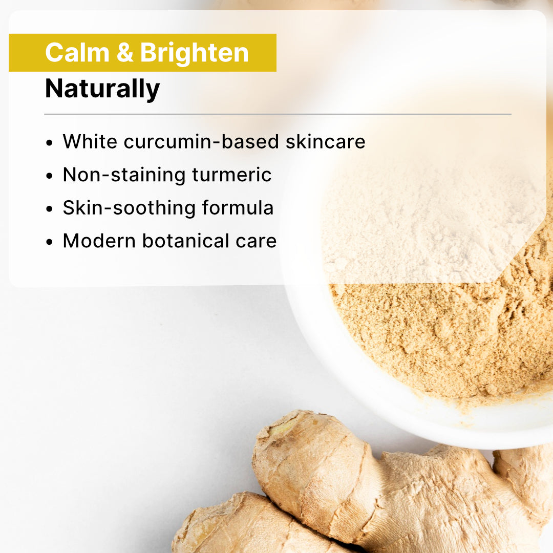Turmeric face care with Biotex White Curcumin Cream, Curatio Health Malaysia