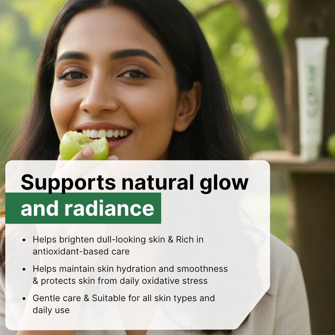 Skin freshness support with Biotex C-Cream Amlaki, Curatio Health Malaysia