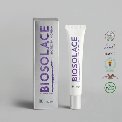 BIOSOLACE Ayurvedic Pain Relief Cream