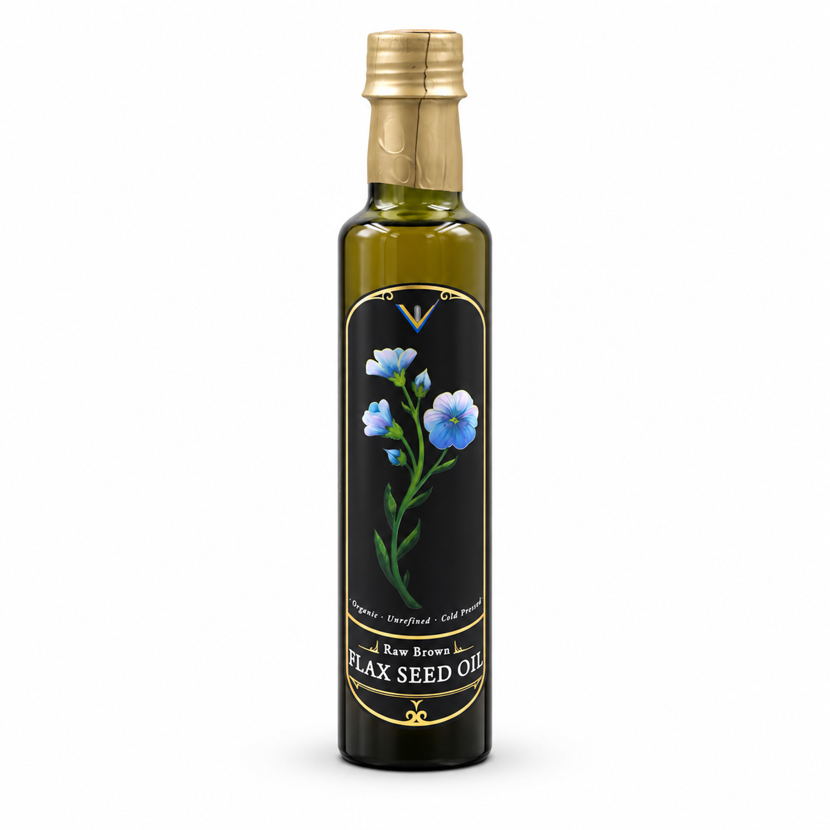 Thiallan Bioherbs Raw Brown Flax Seed Oil (250ml)