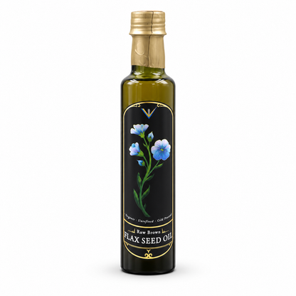 Thiallan Bioherbs Raw Brown Flax Seed Oil (250ml)