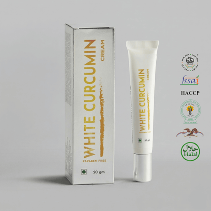 White Curcumin Cream - Ayurvedic Topical Formulation