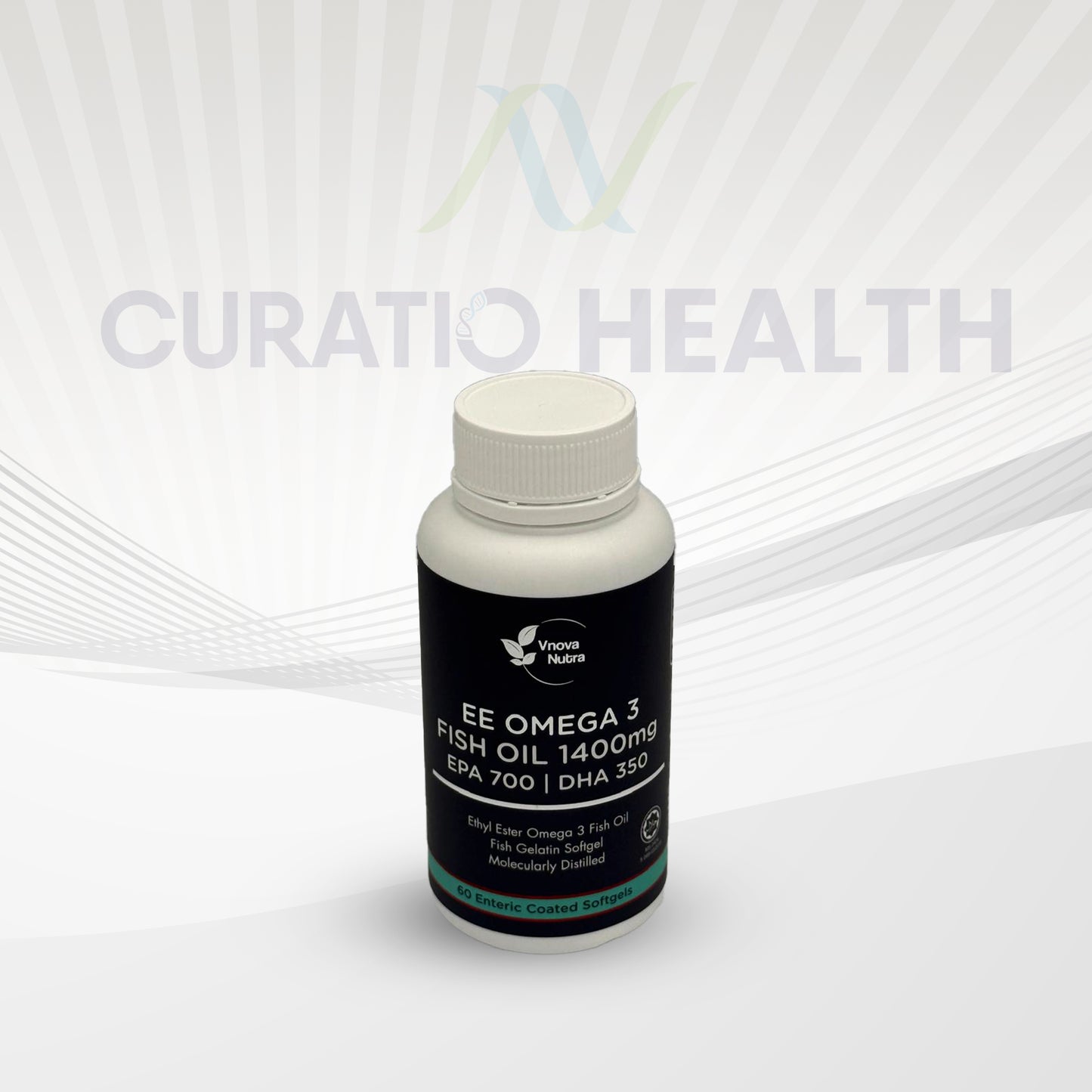 EE Omega 3 Fish Oil ( 60 Enteric Coated Softgels)