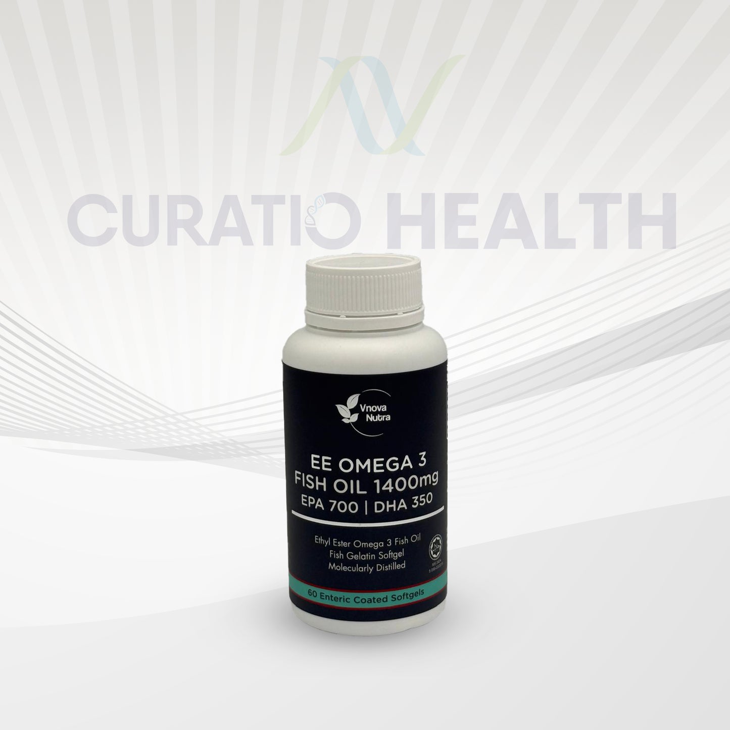 EE Omega 3 Fish Oil ( 60 Enteric Coated Softgels)